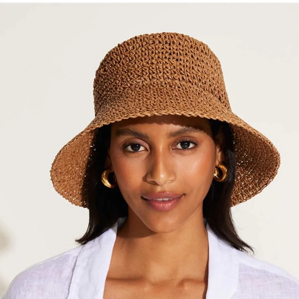 Vitamin A Black Crochet Hat - Picture 5 of 6